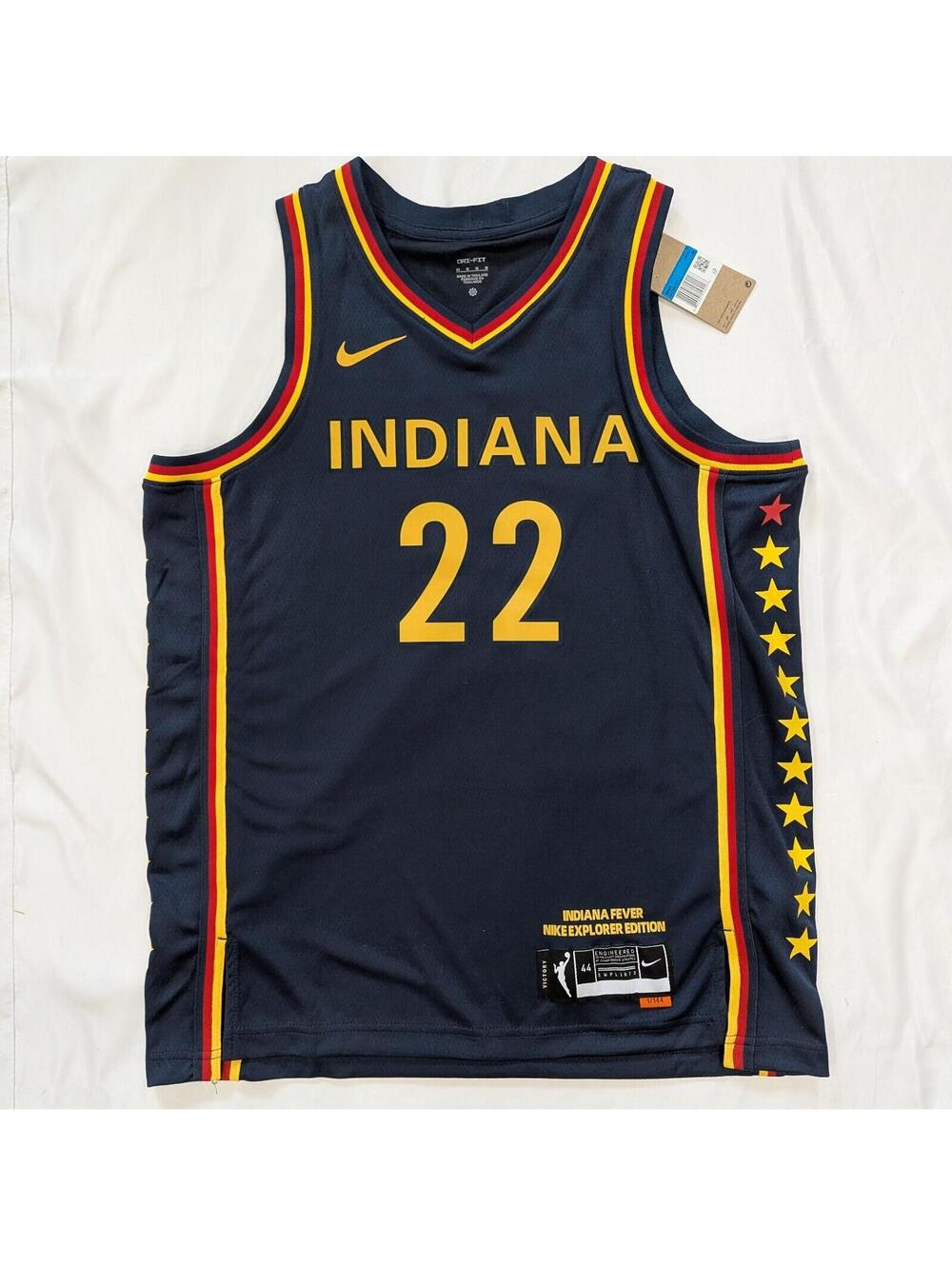 Nike Caitlin Clark #22 Indiana Fever Explorer Edition WNBA Jersey NWT Size S 40